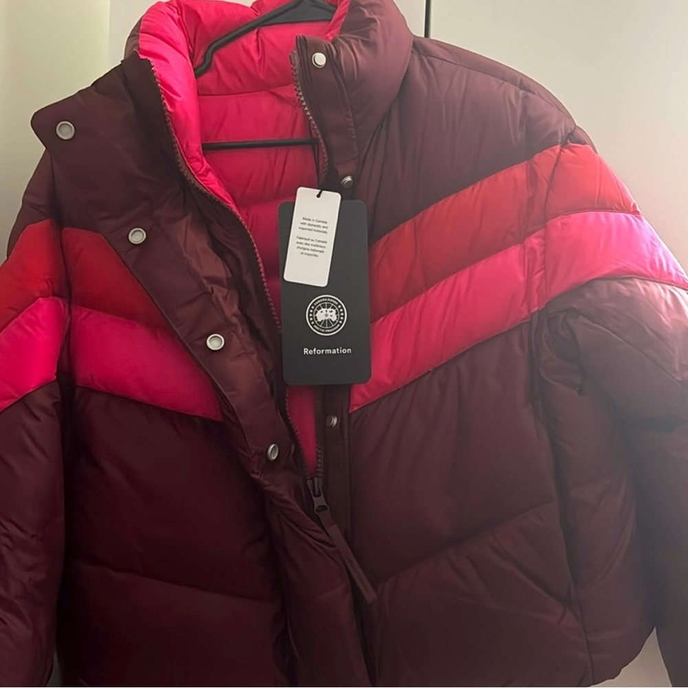 NWT Canada Goose x Reformation Mila Puffer